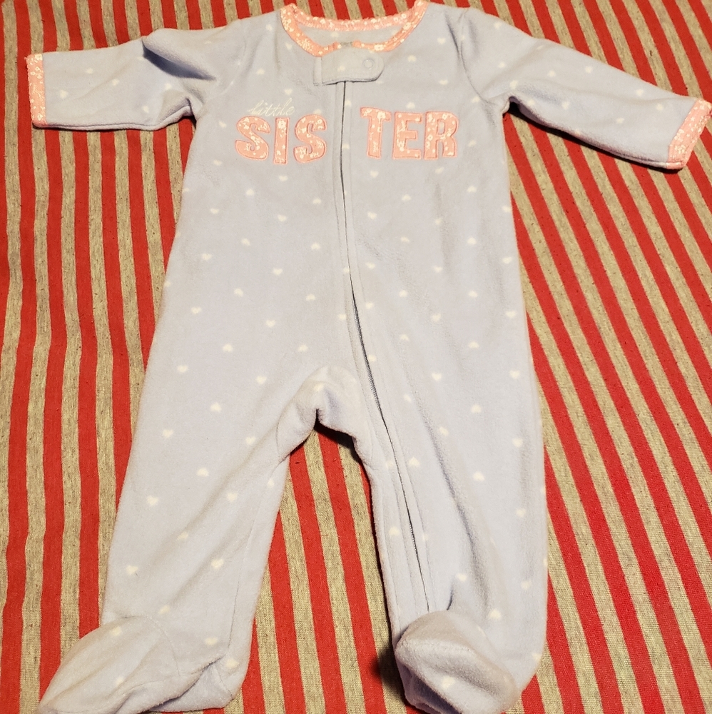 Baby girl sleeper